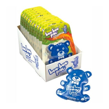 Fabrication Enterprises Boo-Boo Pac Bear Cold Pack, Blue, 12/Case 00-1534-12